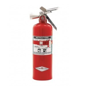 Amerex B386TX | 5 lb Halotron I | Clean Agent Fire Extinguisher with Vehicle Bracket | 5B:C