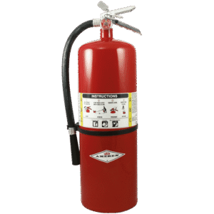 Amerex A411X | 20 lb ABC | Dry Chemical Fire Extinguisher with Wall Bracket | 10A 120B:C