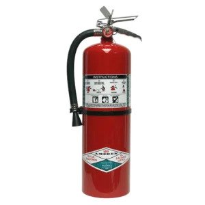 Amerex 398X | 15.5 lb Halotron I | Clean Agent Fire Extinguisher with Wall Bracket | 10B:C