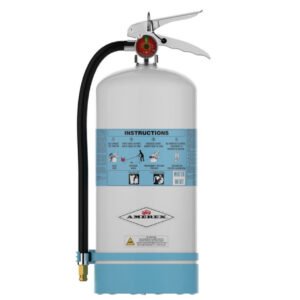 Amerex C270 | 6 Litre (1.75 Gal) | Deionized Water Mist Fire Extinguisher with Non-Metallic Wall Bracket| 2A:C