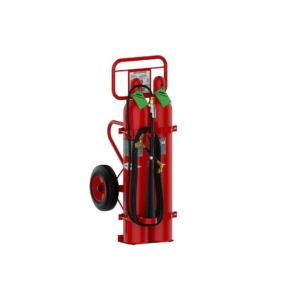 Amerex 334 | 100 lb CO₂ | Wheeled Fire Extinguisher | 20B:C