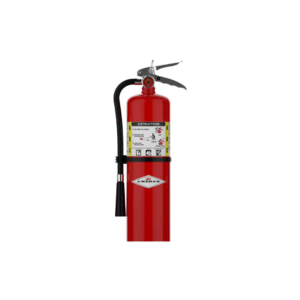 Amerex B441X | 10 lb ABC Brass Valve | Dry Chemical Fire Extinguisher with Wall Bracket | 6A:80B:C